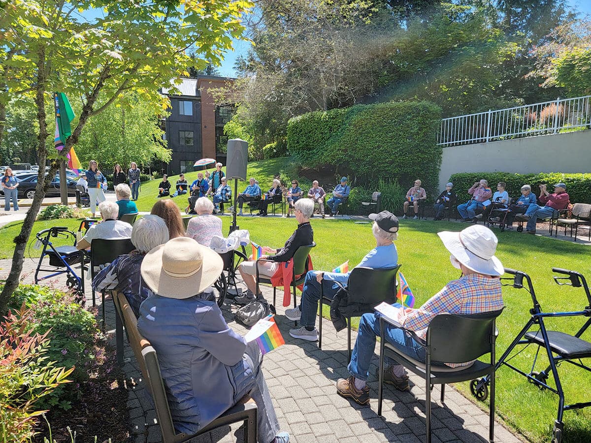 Residents Partake in Pride Month at Emerald Heights
