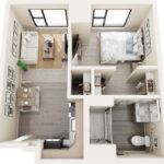 AL Typical Accessible Apartment FLoor Plan